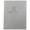 Vintage Street Fighter Pencil Drawing On Paper Of Cami, 14inx11in