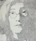 Vintage John Lennon 41inx32in John Lennon Lithograph