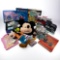 Vintage Collectible Mickey Mouse Face Backpack & DIsney Monopoly Lot