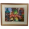 Vintage Watercolor Painting on Board By A Krasnyansky, Signed On the Bottom Left