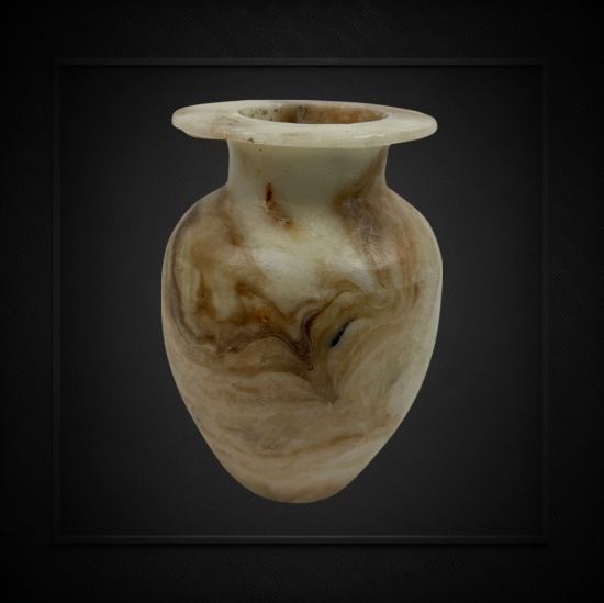 Egyptian Alabaster Vase â€“ 1st Century AD