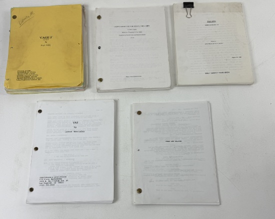 Vintage Movie and Tv Show Scripts