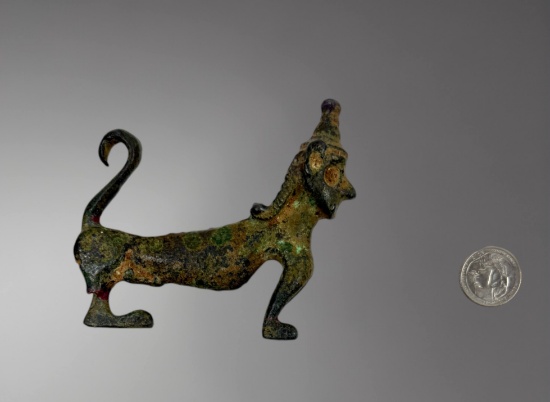Anatolian Bronze Pantheistic God Figure â€“ 2nd Century BC