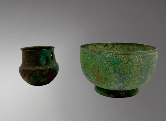 Pair of Roman Bronze Vessels â€“ 1st Century AD