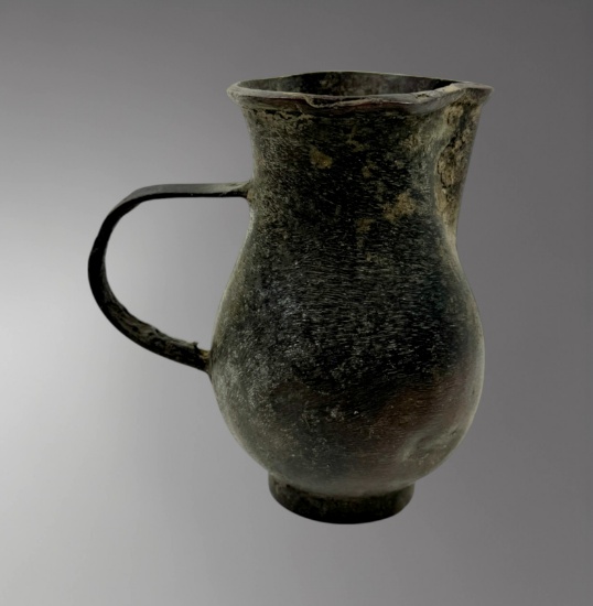 Roman Heavy Bronze Pitcher â€“ 1st Century AD