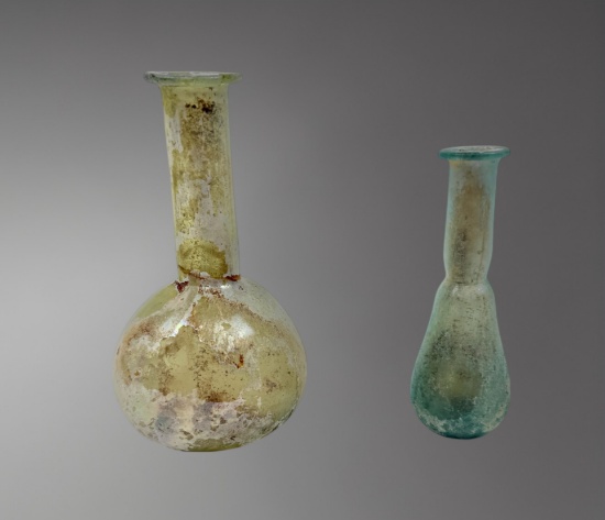 Pair of Roman Glass Vessels â€“ 1st Century AD