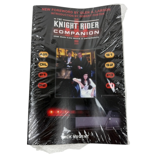 Vintage Sealed Knight Rider Companion Book By Nick Nugent 2008 1st Edition