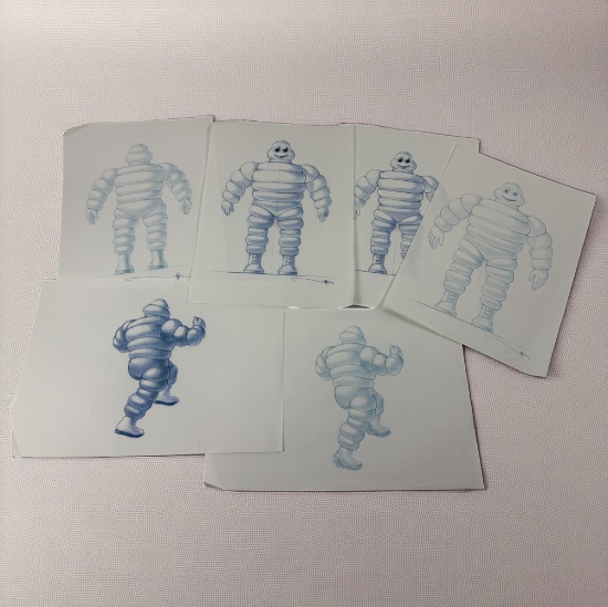 Vintage Michelin Man Concept Art