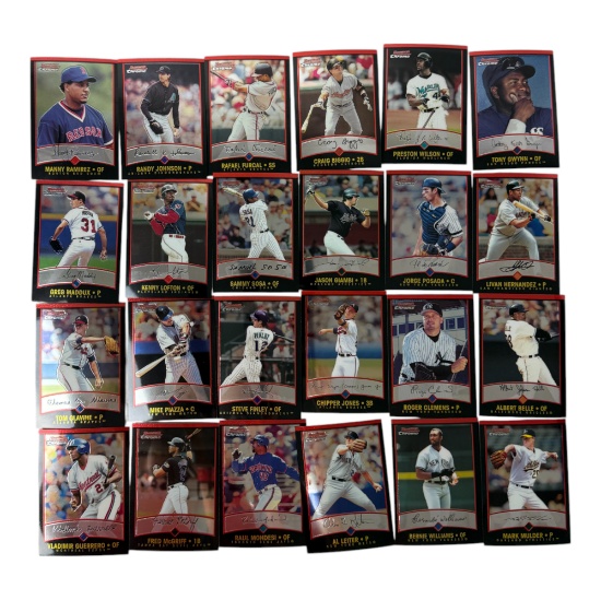 VIntage Topps MLB Bowmans Best Card Lot