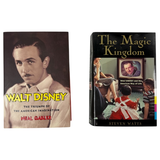 Vintage Signed Walt Disney The Triumph of The American Dream, The Magic Kingdom