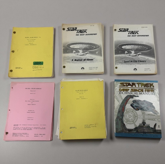 Vintage Star Trek Movie Scripts