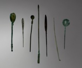Roman Bronze Medical Instruments â€“ 1st Century AD Set of 7