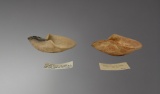 Pair of Holy Land Terracotta Pinch Pots â€“ 1st Century BC