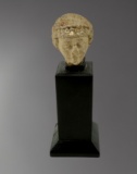 Egyptian Limestone Head of a Ptolemaic Prince â€“ 1st Century BC