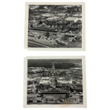 Disneyland Castle Mainstreet Construction Blk/WHT Original 1971 Photo
