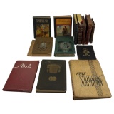 Collection Of Vintage Books &  Encyclopedias