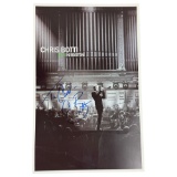 Vintage Signed Lobby Poster By Chris Botti