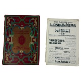 Vintage Illustrated London News The Coronation Record Number Book & The Liberty Cretonnes