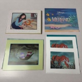 Vintage Disney Movie Lithograph Collection