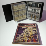 Vintage 2004 MLB US History President Upper Deck Card Collection Album & Fortune Magazine