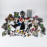 Vintage Toys Assorted Action Figures and 12