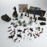 Vintage Military Action Figure & Model Kit Lot