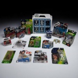 Vintage Assorted Star Wars Action FIgures & Star Wars Hot Wheel Lot