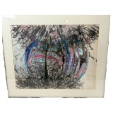 Vintge Abstract Painting Artist Unknown