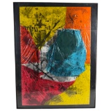 Vintage Mid-Century William D. Laculla Collage 1/1
