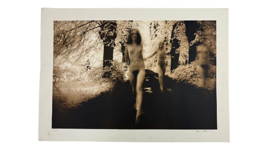 Photograph 'Nude Women in Forest Path' Signed Limited Edition