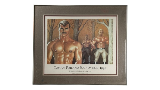 Tom of Finland Foundation 1990 Print