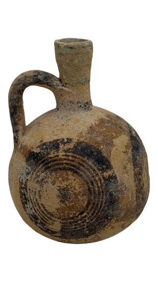 Ancient Terracotta Cypriot Jug Vase c. 750-600 BCE