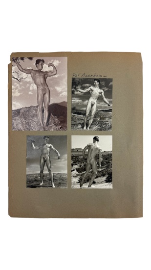 Male Nude Photographs Portfolio, Pat Burnham