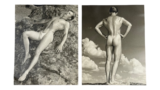 Vintage Male Nude Outdoor Photographs (2)