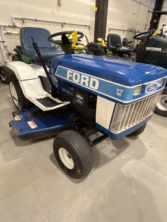 Ford Yt16 Lawn Tractor Proxibid