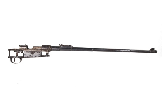 Chilean 1912 Barreled Receiver, Mauser 7mm W/O Bolt