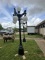 outdoor horse lamp post