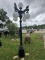outdoor horse lamp post
