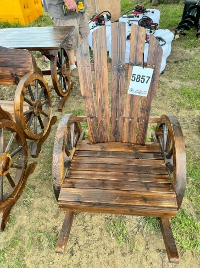 wagon wheel rocker