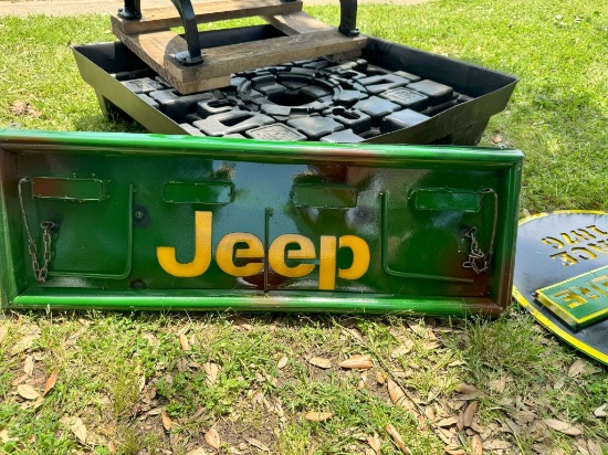 Jeep tailgate dÃ©cor