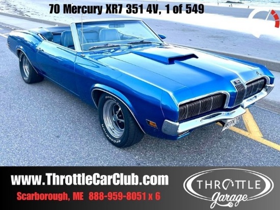 1970 Mercury Cougar XR7