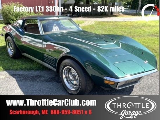 1971 Chevrolet Corvette LT1 Coupe