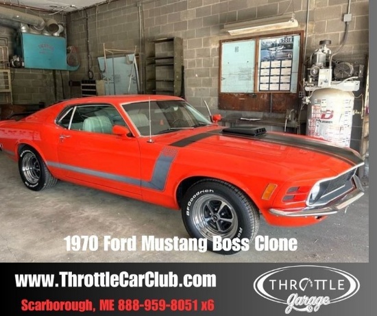 1970 Ford Mustang Boss Clone