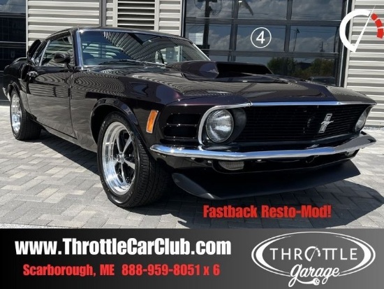 1970 Ford Mustang Fastback Resto-Mod
