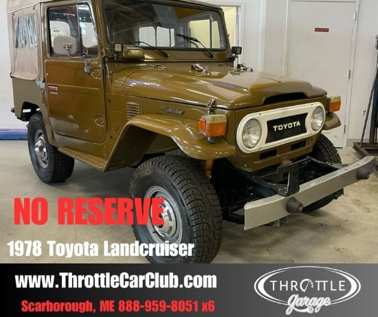 1978 Toyota Land Cruiser FJ40