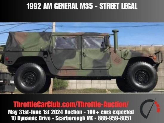 1992 Am General M35
