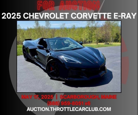 2025 Chevrolet Corvette E-Ray