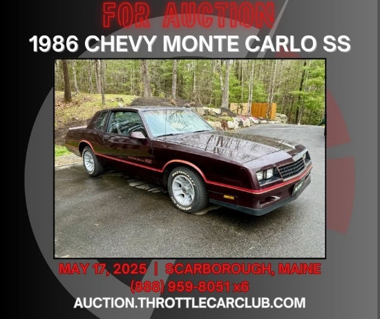 1986 Chevrolet Monte Carlo