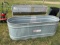 1 DOUBLE STAINLESS SINKS & 1 BEHLEN COUNTY STOCK TANK