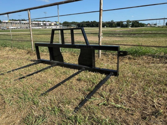 SKID STEER HAY FORKS